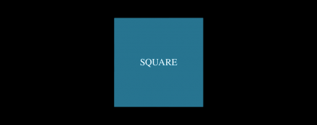 شكل مربع - شكل وعاء مستحضرات التجميل